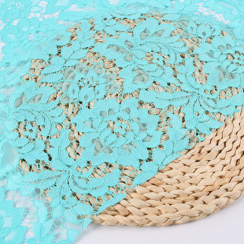 Lace Fabric Nylon Warp Knit for Women's Wear Wholesale Supplier 16